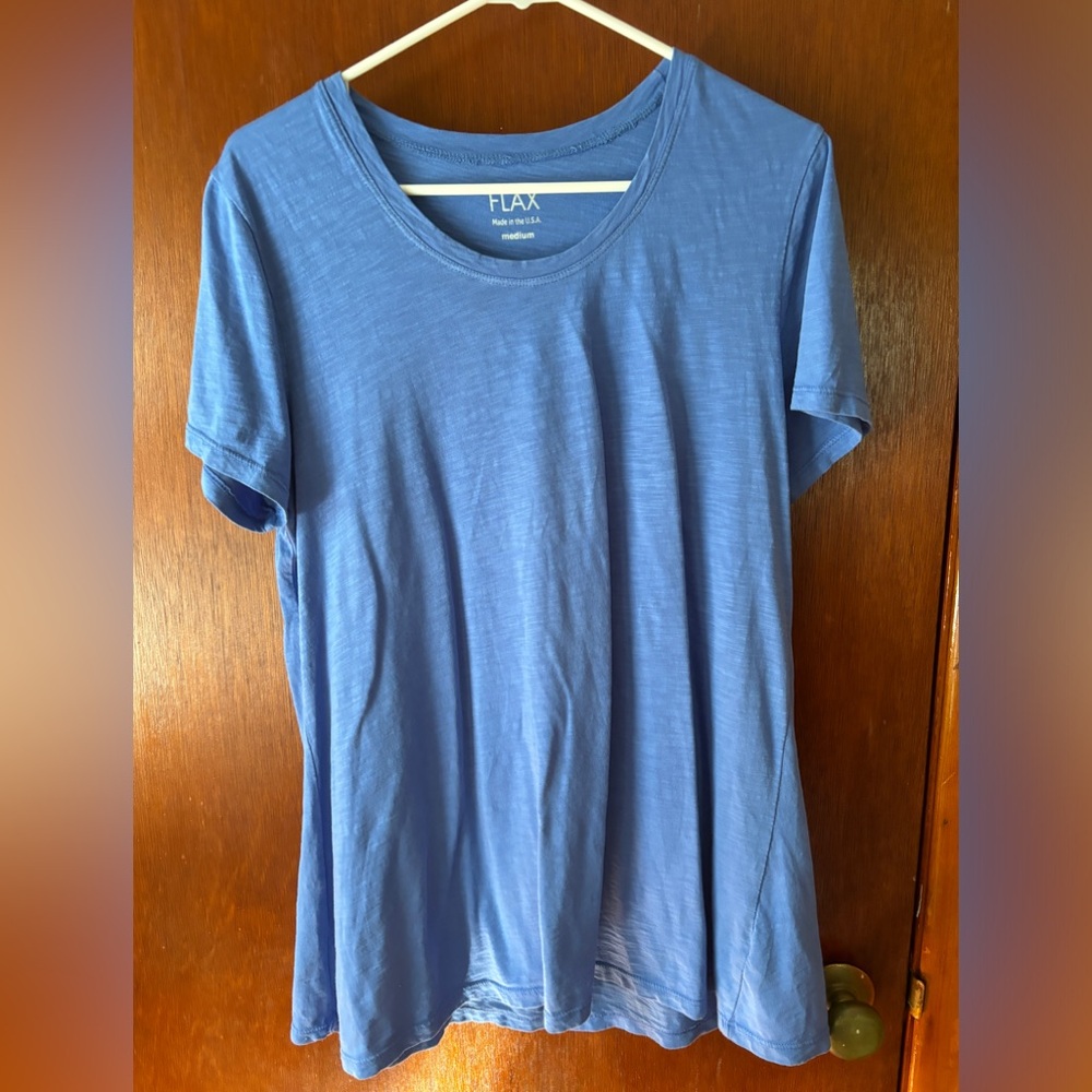 Flax 100% cotton tee/ tunic